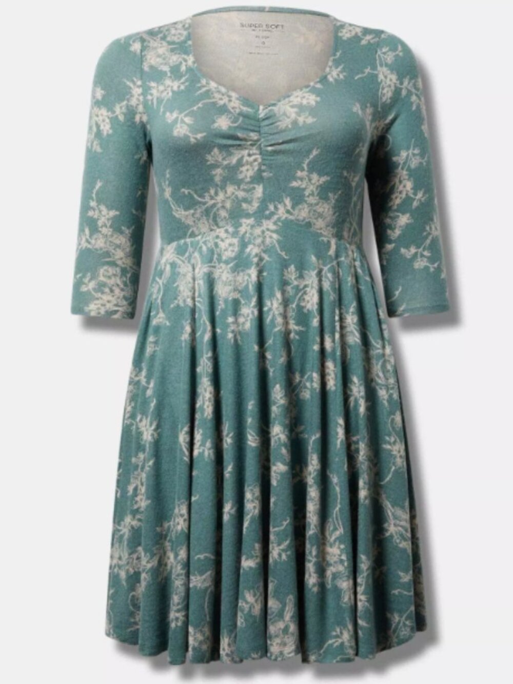 NWT Torrid ¾ Sleeve Mini Skater Dress (3X)